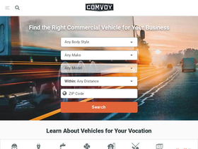 'comvoy.com' screenshot