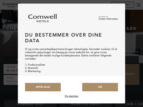 'comwell.com' screenshot