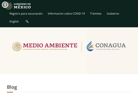 'conagua.gob.mx' screenshot