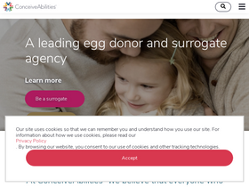 'conceiveabilities.com' screenshot