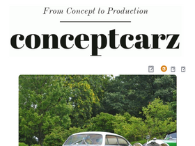 'conceptcarz.com' screenshot