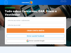 'concursosaz.com.br' screenshot