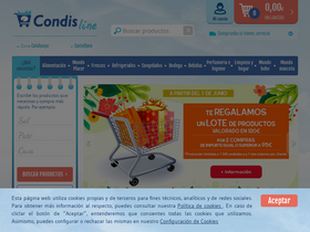 'condisline.com' screenshot