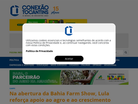 'conexaoto.com.br' screenshot