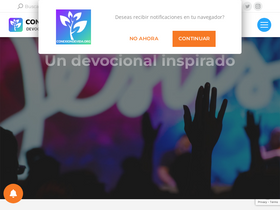 'conexiondevida.org' screenshot