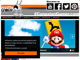 'conexiongamer.com' screenshot