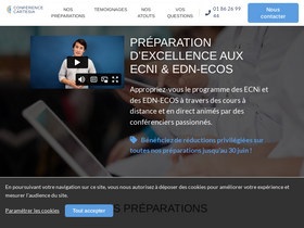 'conference-cartesia.fr' screenshot