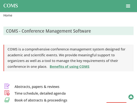 'conference-service.com' screenshot