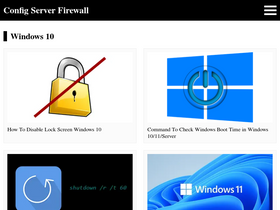'configserverfirewall.com' screenshot