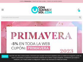 'congafasdesol.com' screenshot