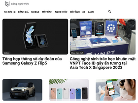'congngheviet.com' screenshot