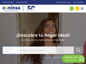 'coninsa.co' screenshot