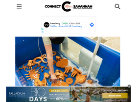 'connectsavannah.com' screenshot