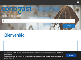 'conogasi.org' screenshot