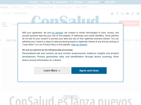 'consalud.es' screenshot