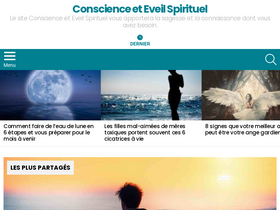 'conscience-et-eveil-spirituel.com' screenshot