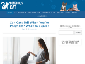 'consciouscat.net' screenshot