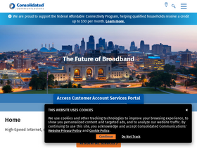 'consolidated.com' screenshot