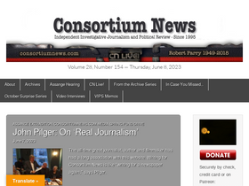 'consortiumnews.com' screenshot