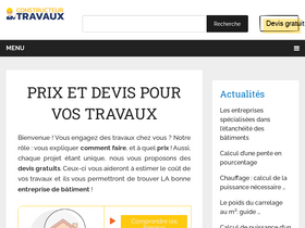 'constructeurtravaux.fr' screenshot