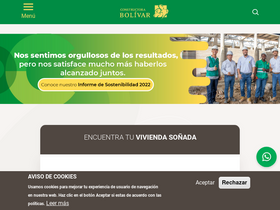 'constructorabolivar.com' screenshot