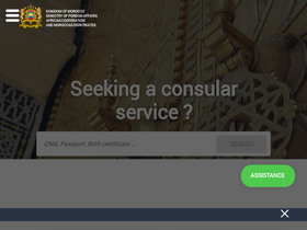 'consulat.ma' screenshot