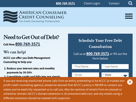 'consumercredit.com' screenshot