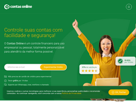'contasonline.com.br' screenshot