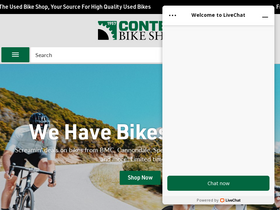 'contebikes.com' screenshot