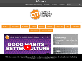'contentmarketinginstitute.com' screenshot