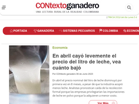 'contextoganadero.com' screenshot