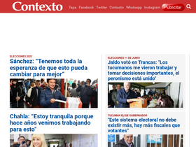 'contextotucuman.com' screenshot