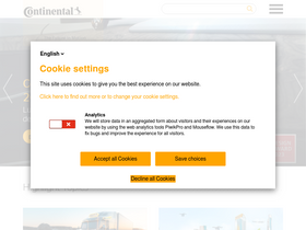 'continental-automotive.com' screenshot
