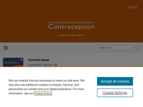 'contraceptionjournal.org' screenshot