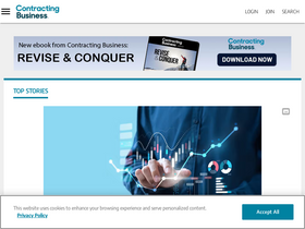 'contractingbusiness.com' screenshot