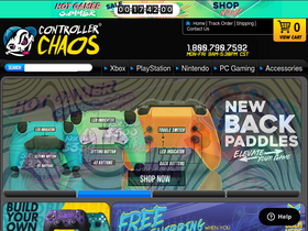 'controllerchaos.com' screenshot