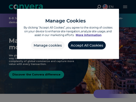 'convera.com' screenshot