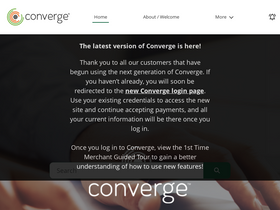 'convergepay.com' screenshot