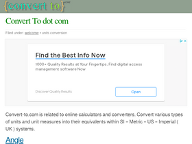 'convert-to.com' screenshot