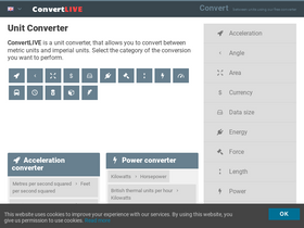 'convertlive.com' screenshot