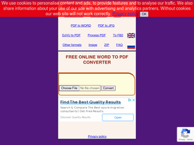 'convertonlinefree.com' screenshot