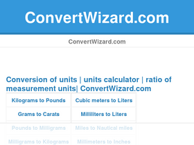 'convertwizard.com' screenshot