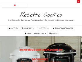 'cookeojbh.fr' screenshot