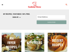 'cookingchew.com' screenshot