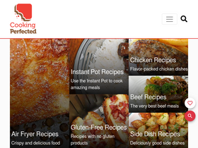 'cookingperfected.com' screenshot