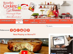 'cookingwithnonna.com' screenshot