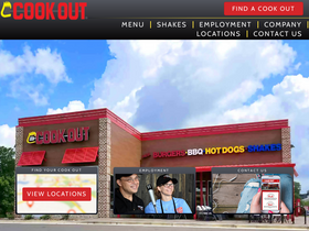 'cookout.com' screenshot