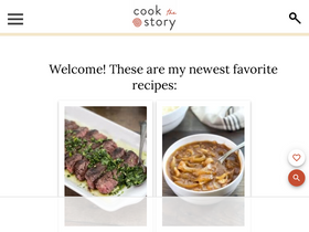 'cookthestory.com' screenshot