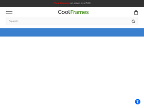 'coolframes.com' screenshot