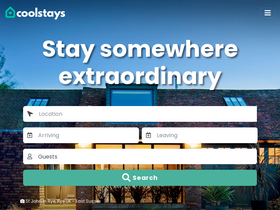 'coolstays.com' screenshot
